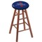 Holland Bar Stool Co Oak Counter Stool, Medium Finish, Tulsa Seat RC24OSMed - alternate 1